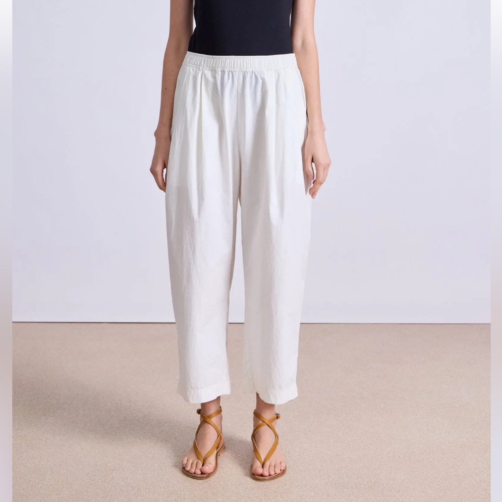 Apiece Apart Spa Pleat Pant - Picture 3 of 8
